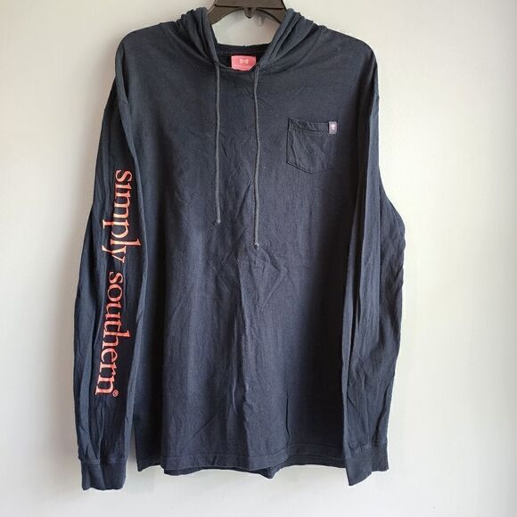 Simply Southern Turtle Logo Long Sleeve Hoodie - Picture 14 of 14